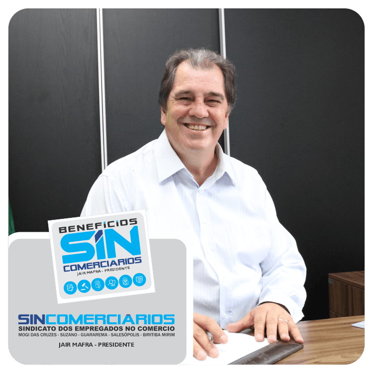 Jair Mafra Presidente do Sincomerciários de Mogi das Cruzes