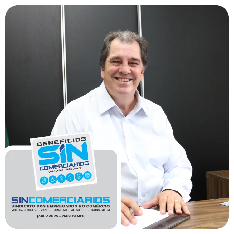 Jair Mafra Presidente do Sincomerciários de Mogi das Cruzes